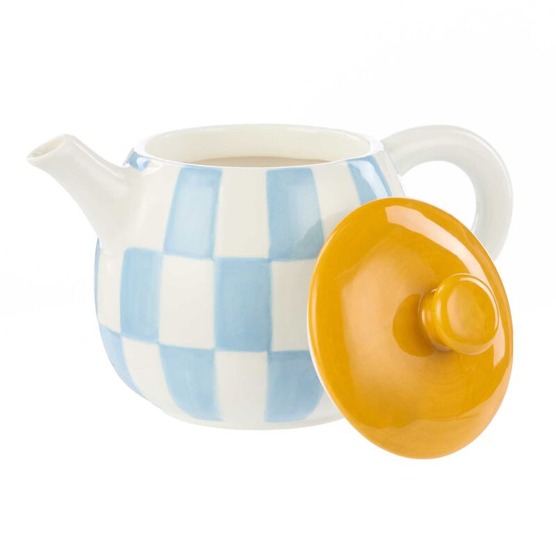 Emporium Check Teapot image number 1